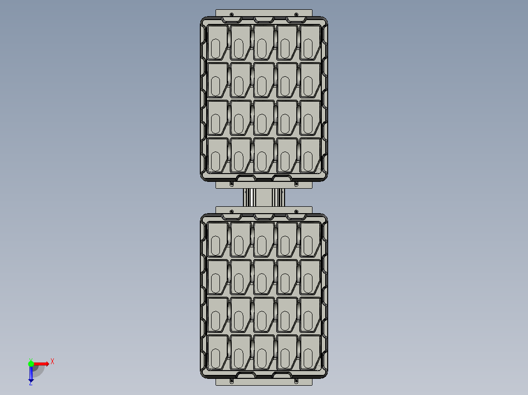 移栽组件俯视图