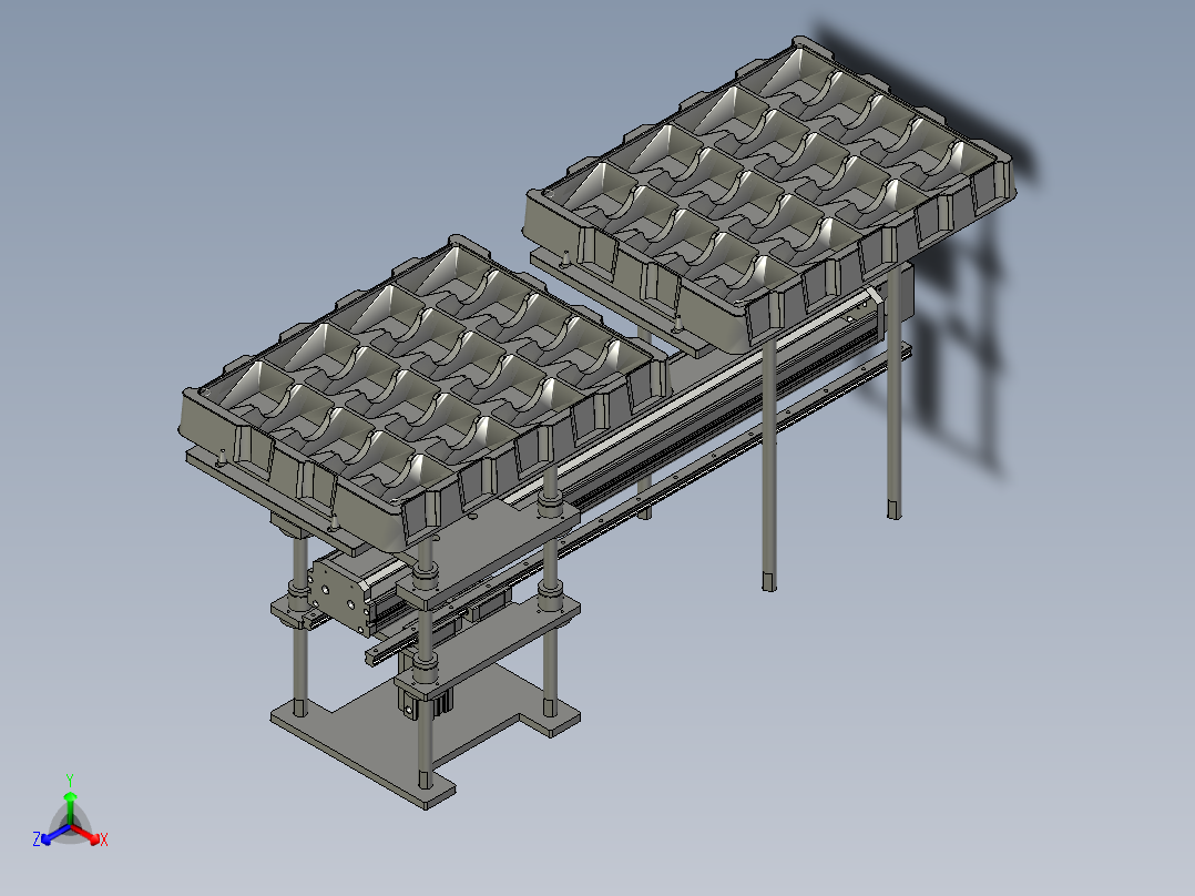 移栽组件正等轴测图
