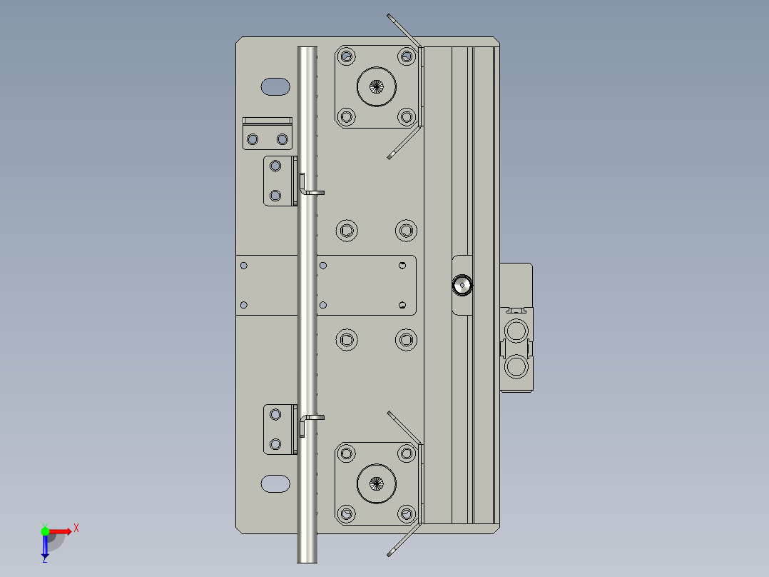 TRD899MINI-31-00热封基座组件俯视图