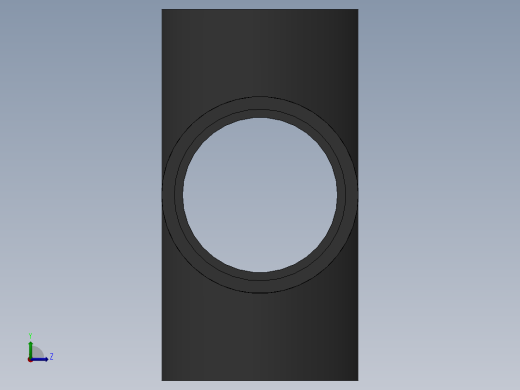 Cross DN100 PN10 U-PVC左视缩略图