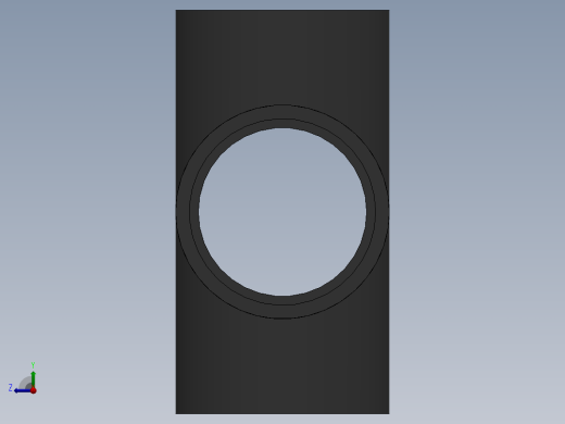 Cross DN100 PN10 U-PVC右视缩略图