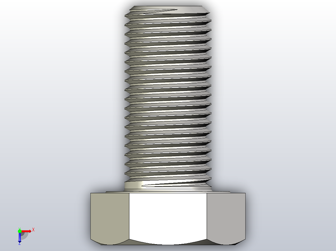 DIN_EN_ISO_4017_M42x90.ipt六角螺栓俯视图