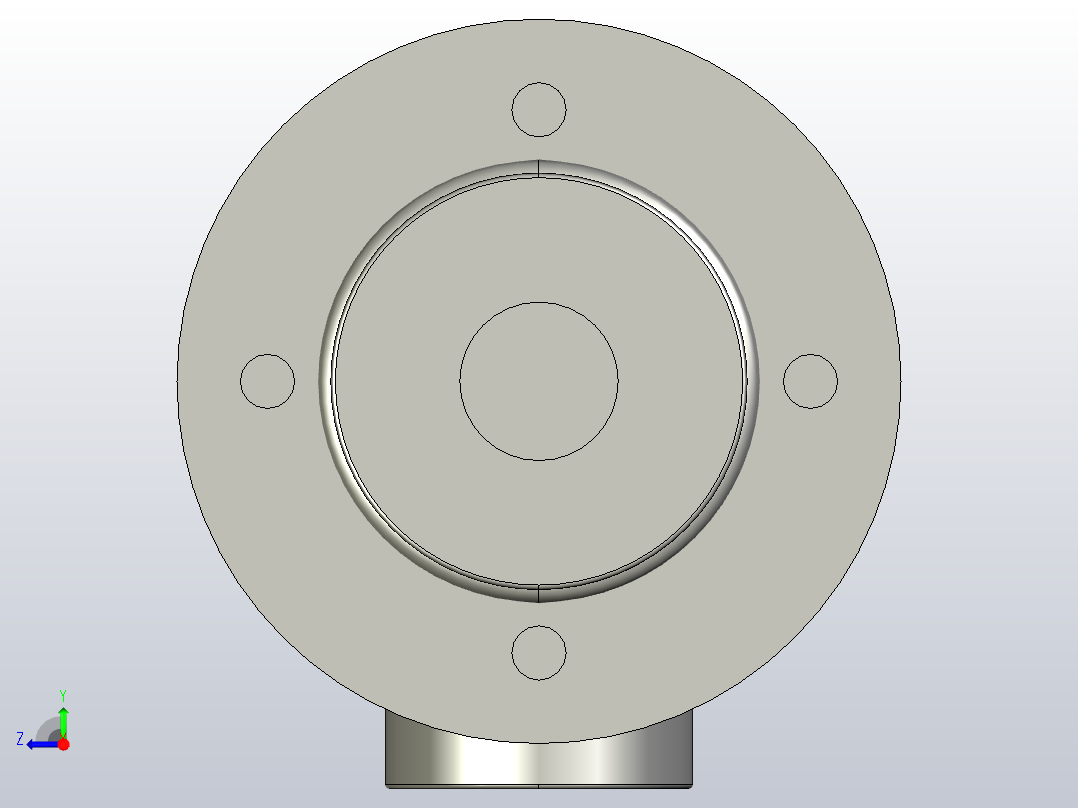 MDF埋入式旋转接头[20]右视图