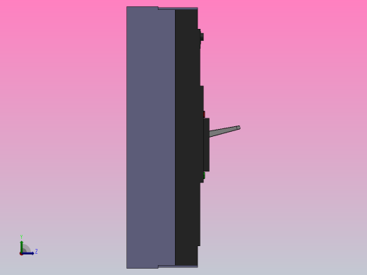 HM3 63-800A 3极固定式塑料外壳式断路器[HM3-100A]左视缩略图