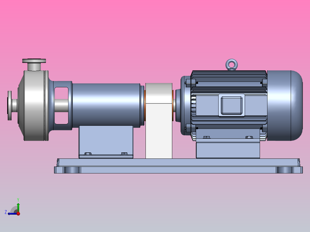 DHX1均质乳化泵[DHX1-165]右视图