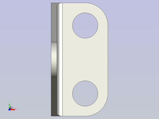 可调节的支撑杆端托架前视缩略图