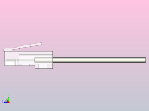RJ45插头右视缩略图