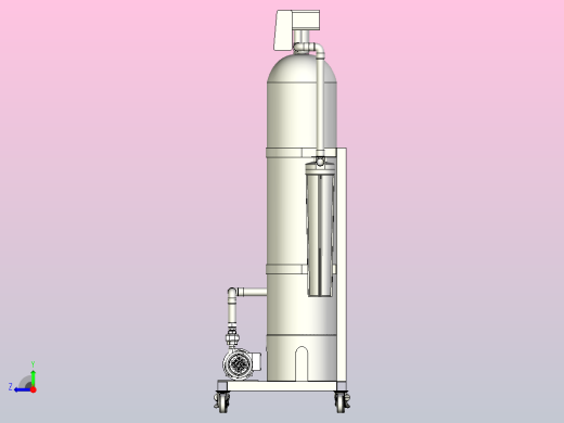 水过滤器模型右视缩略图