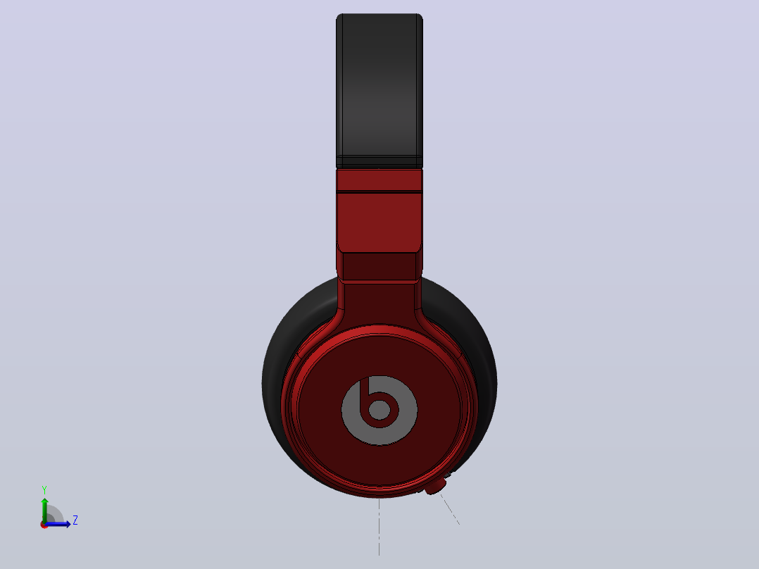 耳机Beats+Pro左视图