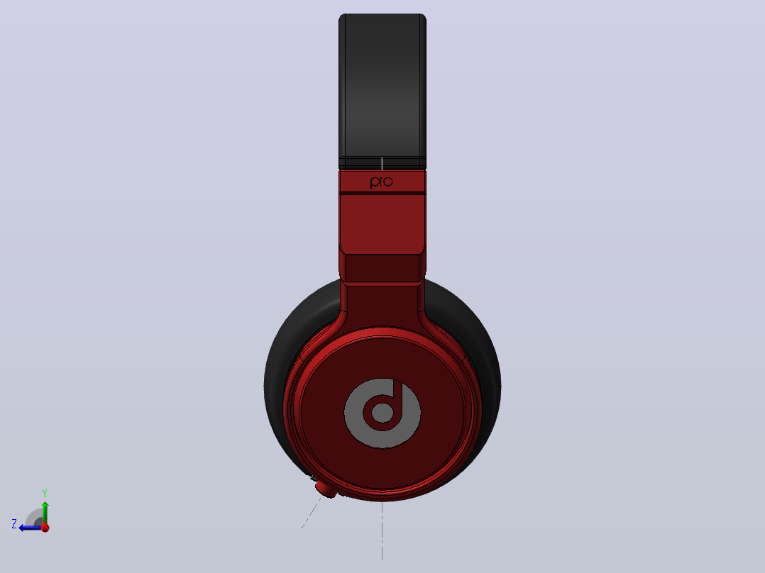 耳机Beats+Pro右视图