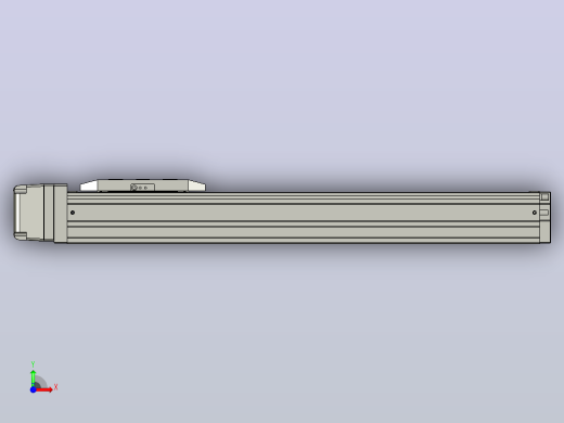 TH5-L300-B5-BL轨道内嵌式模组滑台前视缩略图