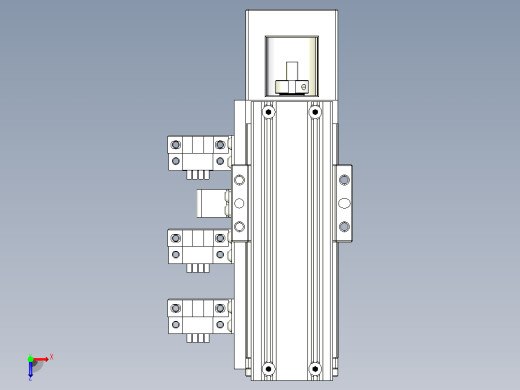 钢基模组TPA-KNR-4002C-100A1-M-F0S1俯视缩略图