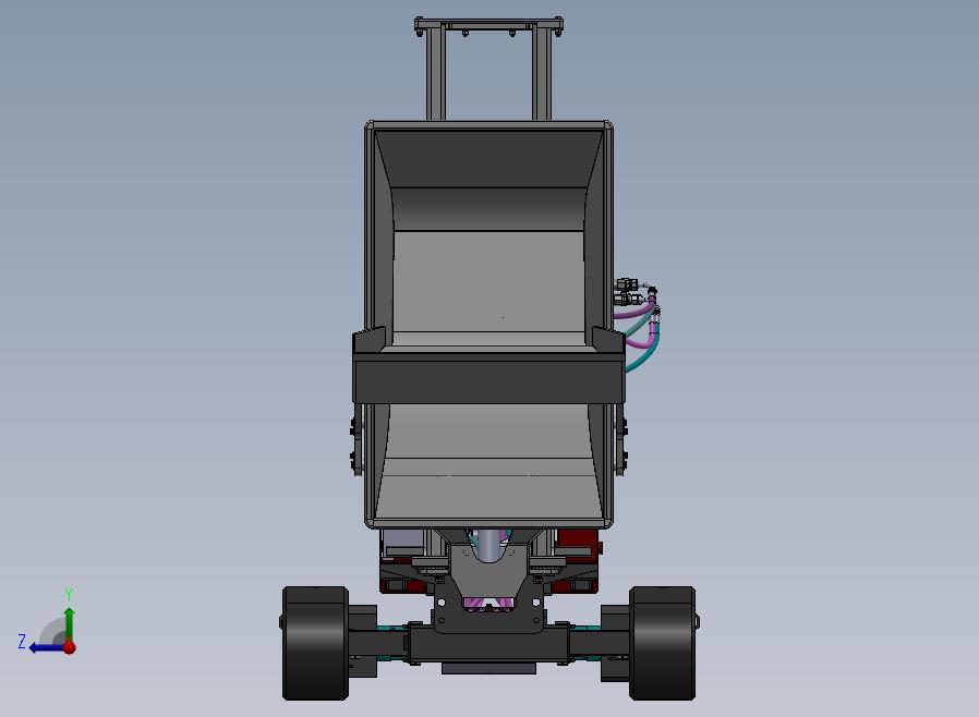 A21-农用全液压搬运机右视图