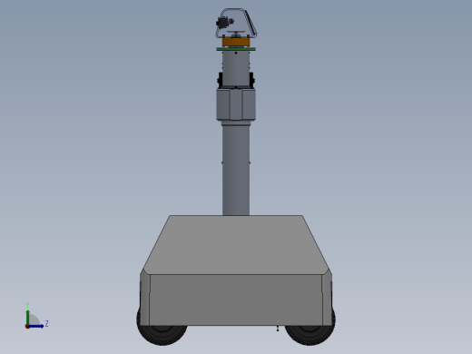 mechanical-design-agriculture-robot SW左视缩略图