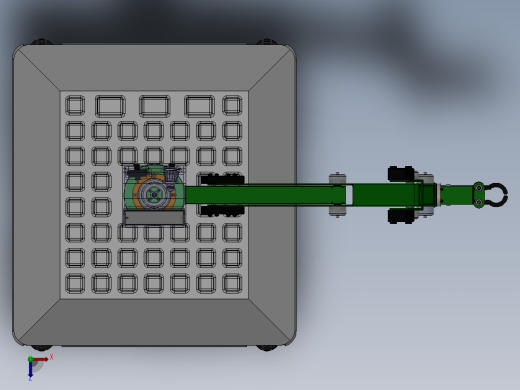 mechanical-design-agriculture-robot SW俯视缩略图
