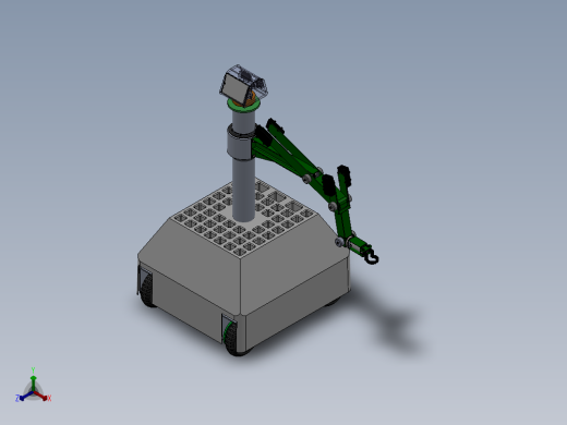 mechanical-design-agriculture-robot SW正等轴测缩略图
