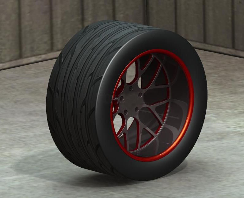 轮毂模型3D模型