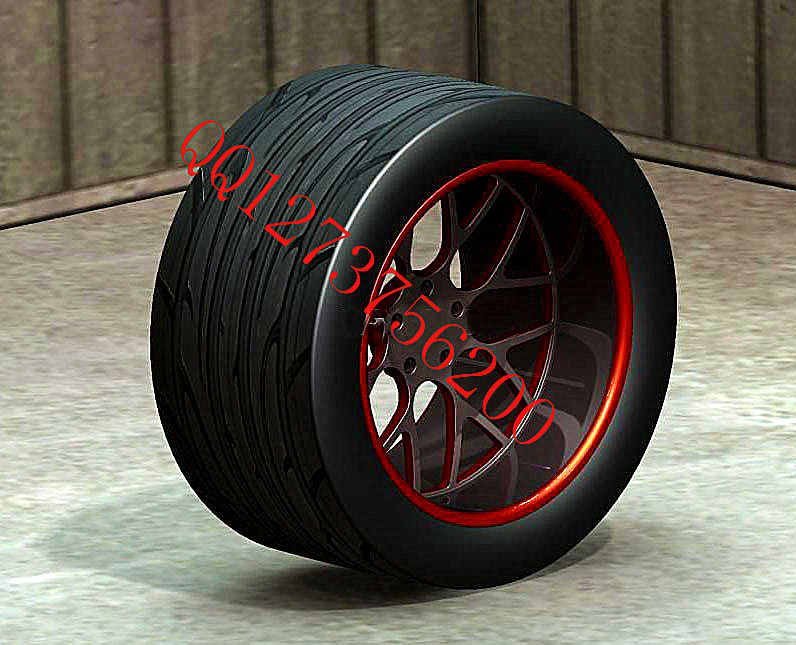 轮毂模型3D模型
