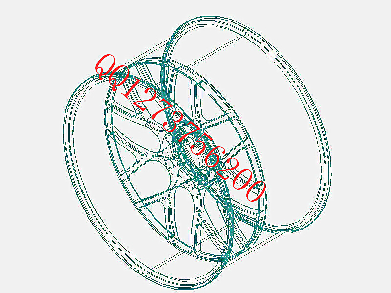 轮毂模型3D模型