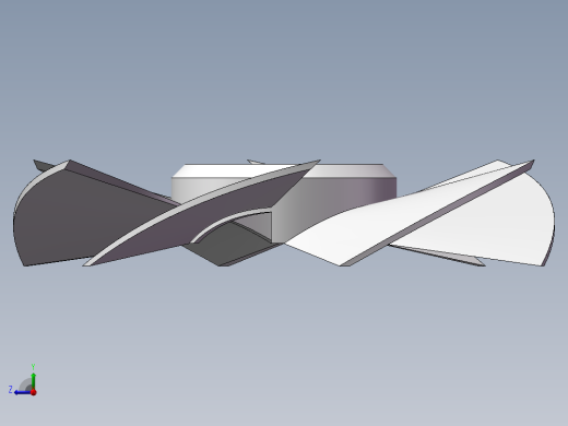 2013版本solidworks风扇右视缩略图