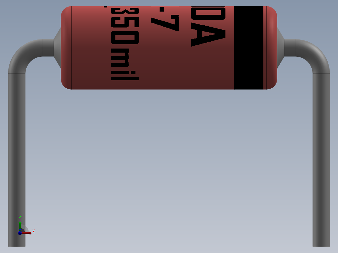 轴向二极管-DO-7_(DO-204AA)_H前视图