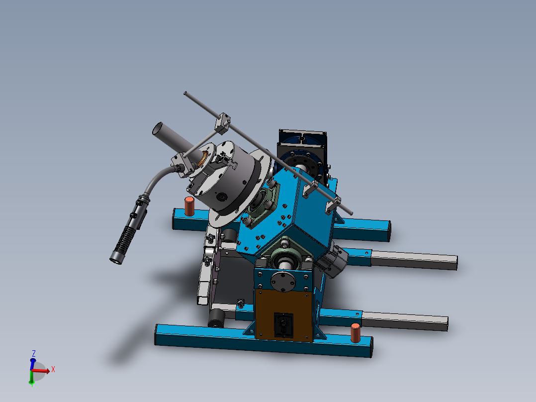 焊接切割旋转平台