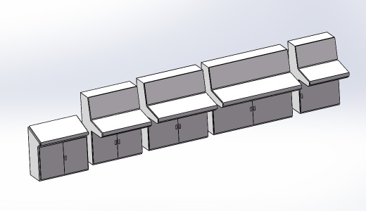 琴式操作台斜面控制柜5种缩略图