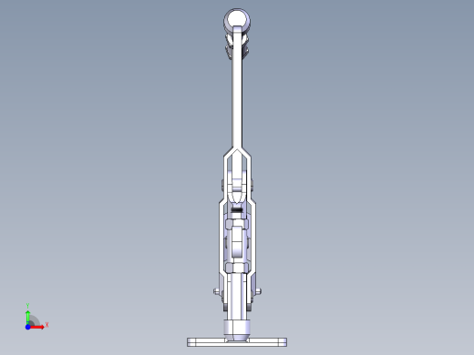 德克斯TUNKERS气缸数模T2-67S前视缩略图