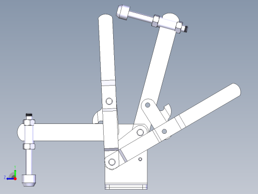 德克斯TUNKERS气缸数模T2-67S右视缩略图