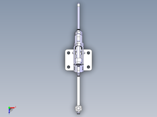 德克斯TUNKERS气缸数模T2-67S俯视缩略图