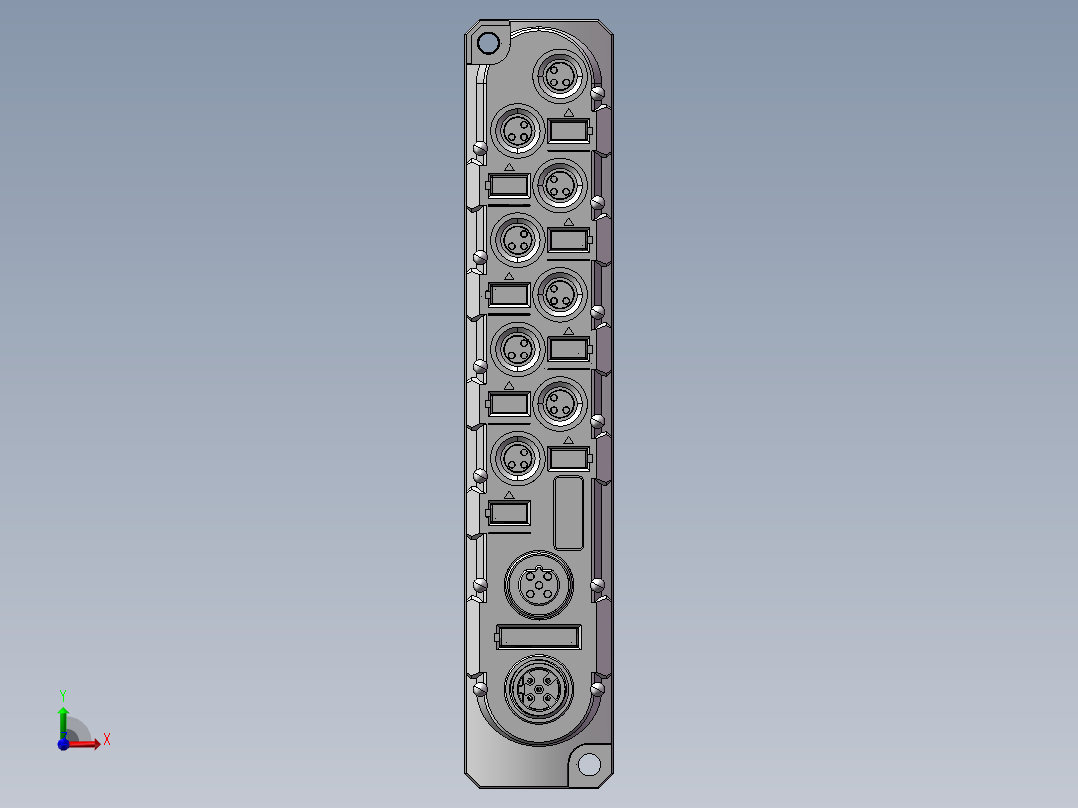 ELCO-SPDB-0800D-011副分线盒前视图