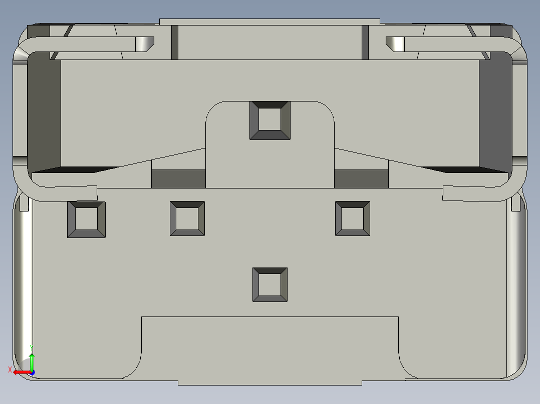12.8㎜ x 2.3㎜侧面操纵边缘贴装轻触开关后视图