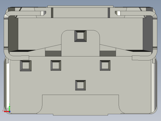 12.8㎜ x 2.3㎜侧面操纵边缘贴装轻触开关后视缩略图
