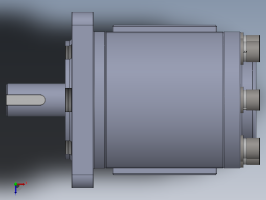 CBN-532系列齿轮泵[CBN-F520-BFPL]俯视缩略图