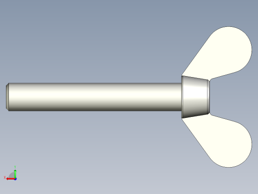 带耳螺钉-DIN_316_Wing_screws_8x1.25x50-46-12.5_39_2.8_20_8.stp后视缩略图