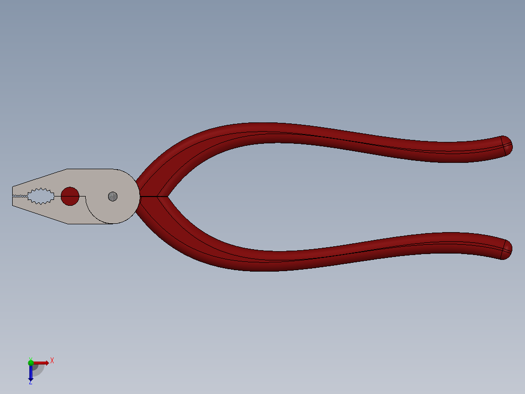 钳子 (26)俯视图