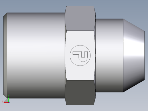 卡套式工业通用硬管接头EO_Weld_connector_AS08L71X后视缩略图