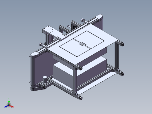 基于PLC控制的盘穴育苗机设计育苗机正等轴测缩略图