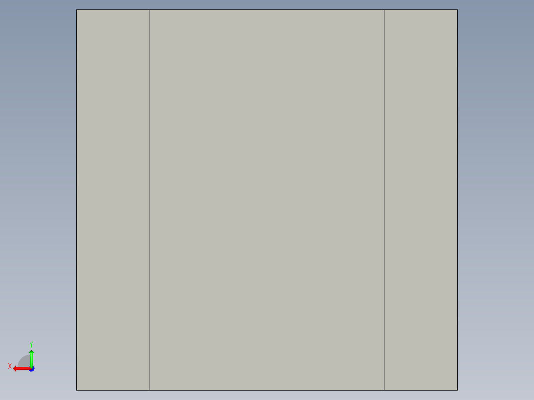 固定塊TB-3D多系列多零件图纸模型后视图
