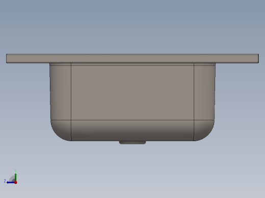 厨房水槽右视缩略图