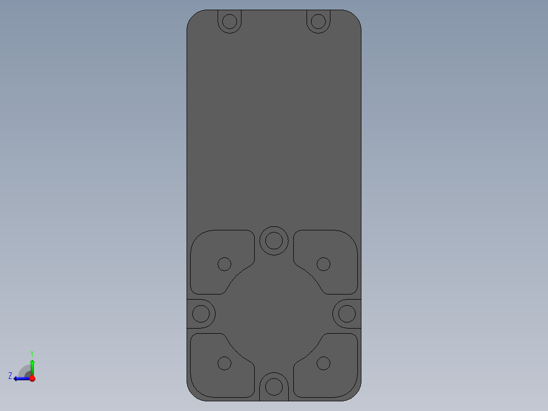 电动缸MES40-P-400W右视图