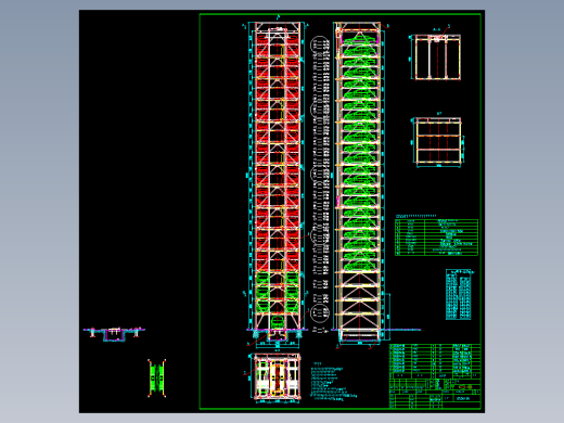 DS501-00 塔式车库总图