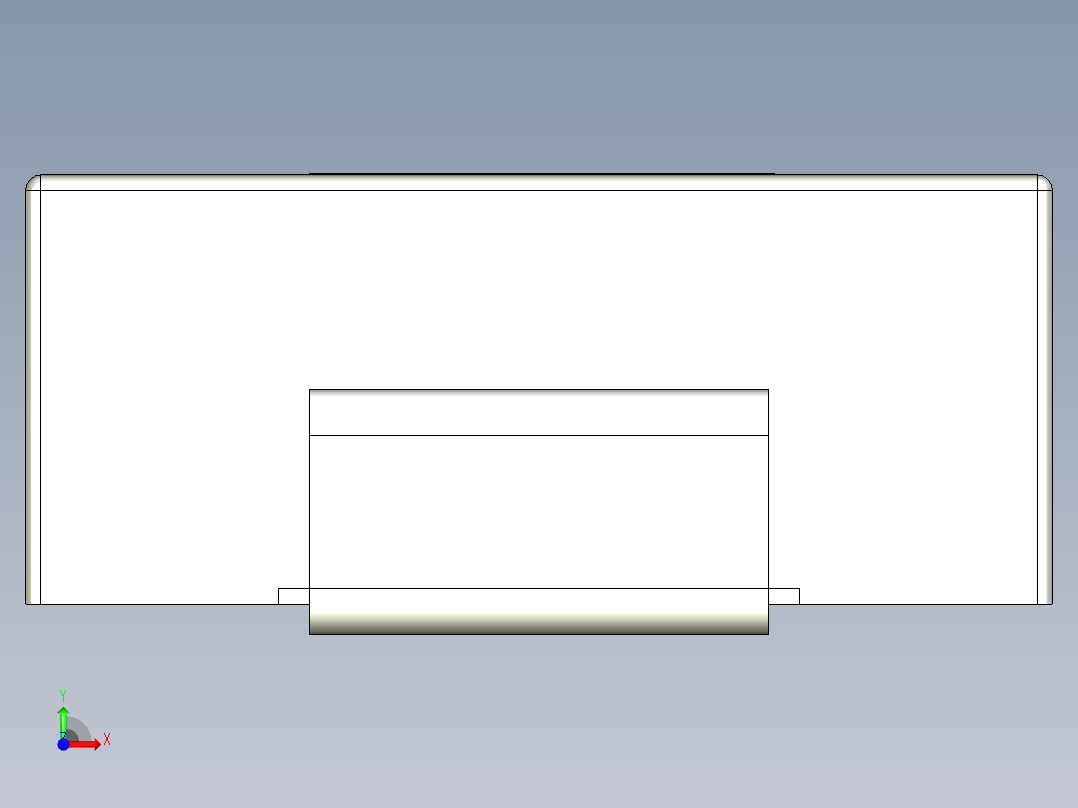 AMPLF（MPC、ASPI 等）SMD 功率电感器前视图