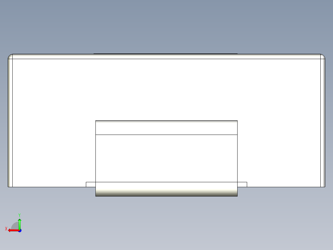 AMPLF（MPC、ASPI 等）SMD 功率电感器后视图
