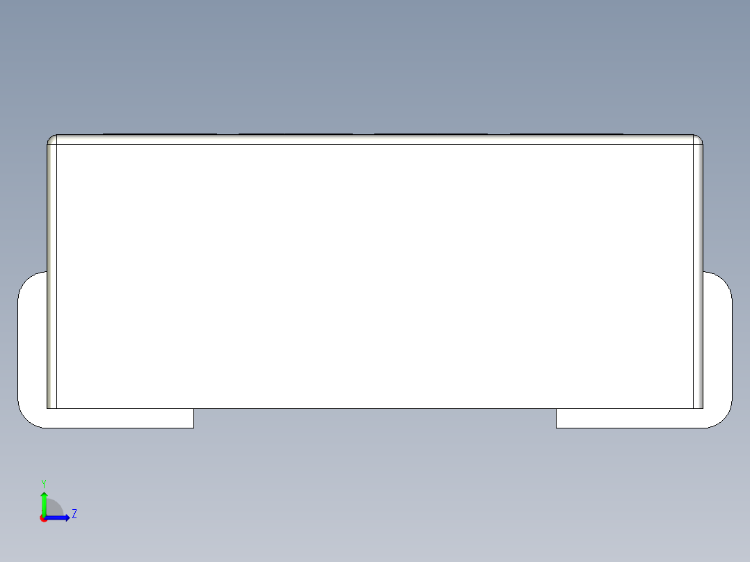 AMPLF（MPC、ASPI 等）SMD 功率电感器左视图