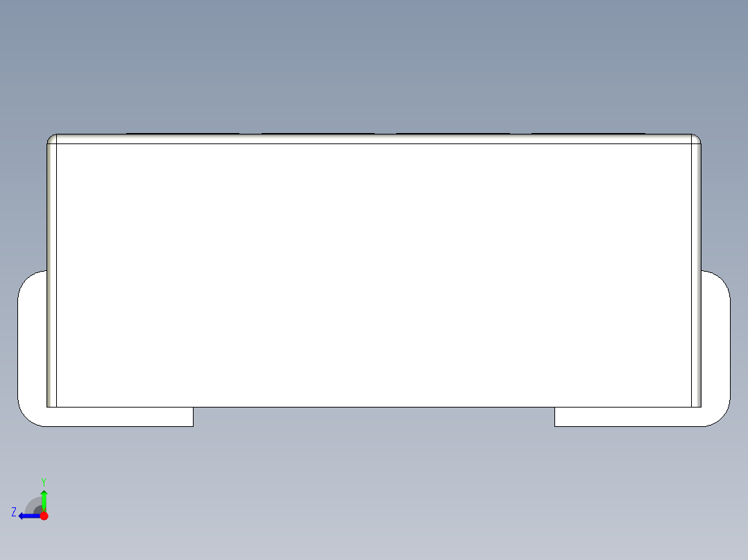 AMPLF（MPC、ASPI 等）SMD 功率电感器右视图