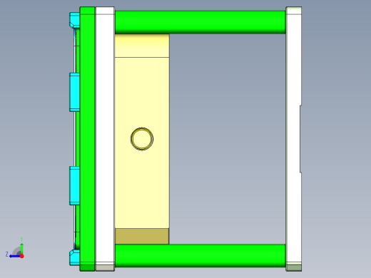 ABW70-A-笔记本CNC工装夹具三维模型CNC1-1203右视缩略图