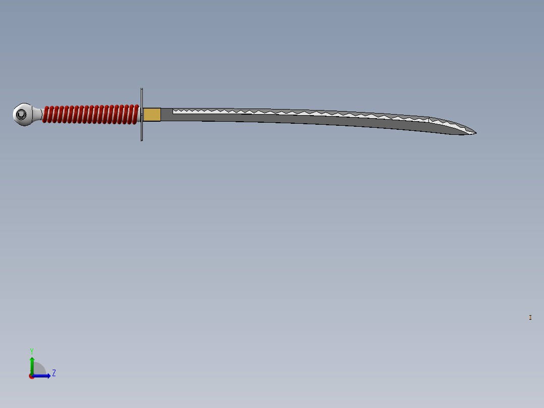 剑、宝剑(194)左视图