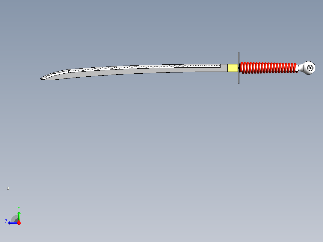剑、宝剑(194)右视图