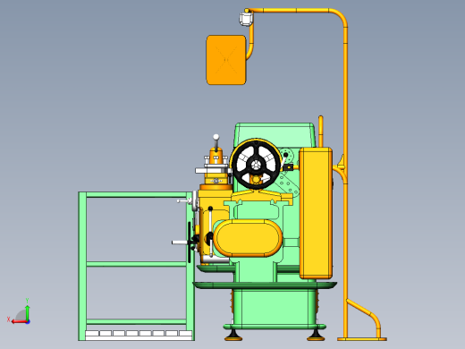 Lathe Machine 1K62车床数模sw20可编辑后视缩略图